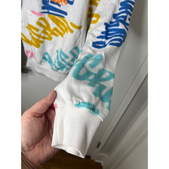 Nickelodeon Women's Rugrats Graffiti Hoodie Sweatshirts ~ Size XL - Picture 4 of 8